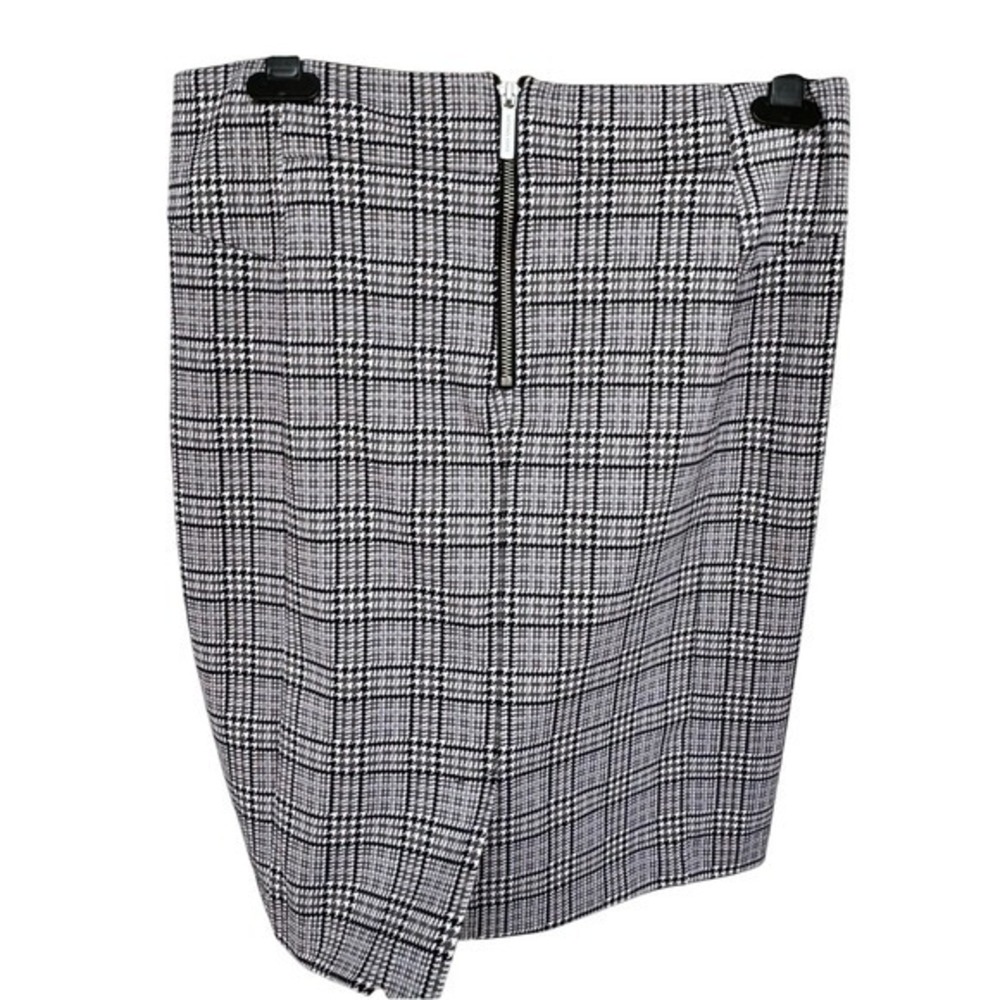MICHAEL- Michael KORS. Skirt. Black/Grey/Taupe .S-8. Houndstooth pattern. - Picture 3 of 10